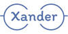 Xander Logo no Slogan Blue on Transparent