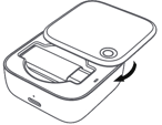 Charging case closed